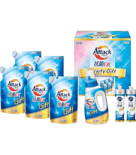 Amazon | 【ギフトセット】アタックNeo 抗菌EX Wパワーギフト アタック